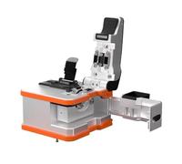Fiber Optic Cleaver, Q1S Fully Automatic Electric Fiber Optic Cleaver Rechargeable Cable Cutter Optical(with Advanced Blade)