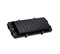 Fiber Optic Connection Box 2 in 2 out 12 Core Junction Box Waterproof Flame Retardant Power Distribution for Indoor Outdoor