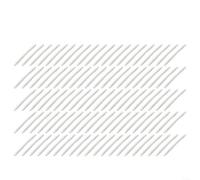 Fiber Optic Heat Shrink Tubes, 100pcs, 60MM Length, 304 Stainless Steel Pin, Environmentally Safe PE, Effective for Fusion (B)