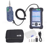 Fiber Optic Inspection Microscope, 400X Magnification, 3.5 Inch Display Screen Monitor for Fiber Connector Endface Inspection