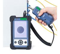 Fiber Optic Inspection Probe with 400X Magnification and Real-time Video Recording, 3.5 inch HD LCD Display and Large Battery Capacity for SC/LC/FC Connectors