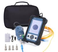 Fiber Optic Inspection Probe with 400X Microscope and 3.5-Inch LCD Display, Compatible with FC/SC/ST/LC Connectors