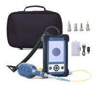 Fiber Optic Inspection Video Probe with 400X Magnification, Real-time Video Recording, 3.5 inch HD LCD Display, 4000mAh Battery Capacity, Compatible with FC/SC/ST/LC