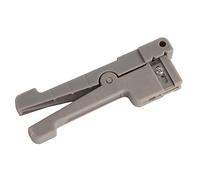 Fiber Optic Jacket Stripper and Coaxial Cable Stripping Cutter Tool for Buffer Tubes - Adjustable Blade Depth for Nick Entry - for Twisted Pair and CATV Cable Varieties (45-162)
