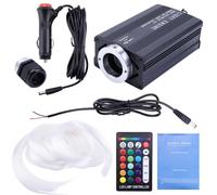 Fiber Optic Lights Star Lights Starlight Headliner Kit Twinkle 500pcsx0.75mmx3m for Car Home Star Ceiling Sky Decoration Roof Use with APP/RF Remote Music Mode