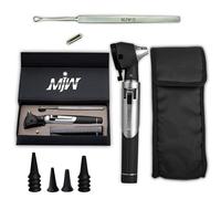 Fiber Optic Mini Otoscope Ear Healthy Tool for Home use with Extra Replaceable LED Light