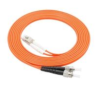 Fiber Optic Patch Cable LC-ST Duplex OM1 OM2 1-10m 10 Pack (2m tr 62.5-125um)