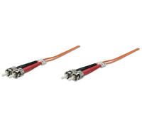 Fiber Optic Patch Cable Multi- Mode St/St 62.5/125 Om1 1M Orang NEW