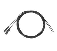 Fiber Optic Sensor 2PCS Durable Through Type Diffuse Reflective for Industrial Automation Applications ABS 10mm Width