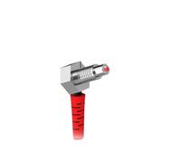 Fiber Optic Sensor Diffuse Reflection M4 with Needle Long Elbow coaxial Non-coaxial 12-24V DC Fiber Amplifier(Non Coaxial M6)