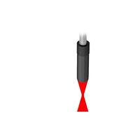 Fiber Optic Sensor Focusing Mirror M3 M4 M6 Diffuse Reflection Through-beam Optical Photoelectric Switch(J-M4)