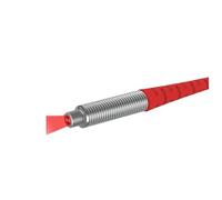 Fiber Optic Sensor Probe Diffuse Reflection M3 M4 M6 1-2M Cable Coaxial Non-coaxial Photoelectric Optical Proximity Switch(Non coaxial M4 2M)