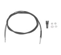 Fiber Optic Sensor, Reflection Digital Optical Fiber Sensor with M3 Thread, 0-540mm Detection Range, Coaxial Probe for Industrial Measurement and Automation