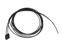 Fiber Optic Sensor TP 40SC Reflective Type, Optical Fiber Sensor with 0-110mm Detection Range, Top Light Emission, 2m Cuttable Fiber for Industrial Automation, Replacement for KE