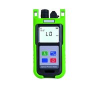 Fiber Optic Tester, 2Pcs Optical Power Meter With Built-in Visual Fault Locator And LED Backlight,for Telecom Maintenance