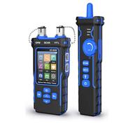 Fiber Optic Tester, NF-8508 Cable Tracker LAN Optical Power Meter Tester LCD Display Measure Length Wiremap Network