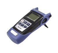Fiber Optic Tester, Precision Optical Fiber Power Meter Tester Cable Checker Test Tool 800-1700nm CATV Telecommunications Engineering Handheld