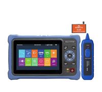 Fiber Optic Tester with Touch Screen, Combines OTDR, Power Meter, VFL, and Network Testing for Comprehensive Cable Analysis