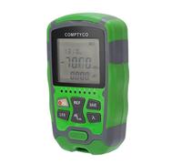 Fiber Optical Power Meter, -70~+10 DBm Fiber Light Meter, 4 in 1 Portable Fiber Optic Cable Tester with Source, RJ45 Network Testing and LED Light with Rechargeable Battery