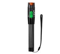 Fiber Optical Power Meter Visual Fault Locator 30mW Fiber Optic Cable Tester SC/FC/ST 2.5mm Interface FTTH Optical Tester Tool(Green Button)