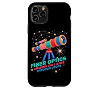 FIBER OPTICS CHASING THE LIGHTS THROUGH LOOPS Case for iPhone 11 Pro