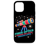 FIBER OPTICS CHASING THE LIGHTS THROUGH LOOPS Case for iPhone 12/12 Pro