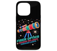 FIBER OPTICS CHASING THE LIGHTS THROUGH LOOPS Case for iPhone 13 Pro
