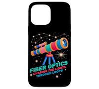 FIBER OPTICS CHASING THE LIGHTS THROUGH LOOPS Case for iPhone 13 Pro Max