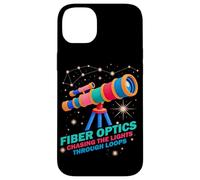 FIBER OPTICS CHASING THE LIGHTS THROUGH LOOPS Case for iPhone 14 Plus
