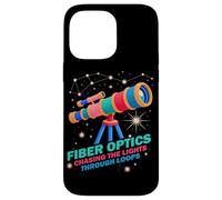 FIBER OPTICS CHASING THE LIGHTS THROUGH LOOPS Case for iPhone 14 Pro Max