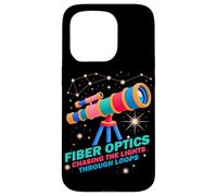 FIBER OPTICS CHASING THE LIGHTS THROUGH LOOPS Case for iPhone 15 Pro