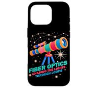 FIBER OPTICS CHASING THE LIGHTS THROUGH LOOPS Case for iPhone 16 Pro