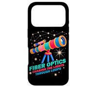 FIBER OPTICS CHASING THE LIGHTS THROUGH LOOPS Case for iPhone 17 Pro