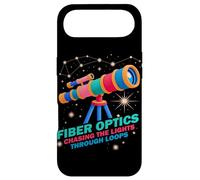 FIBER OPTICS CHASING THE LIGHTS THROUGH LOOPS Case for iPhone Air