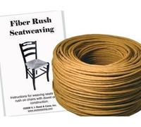 Fiber Rush KIT 5/32 Kraft Brown with Instruction Booklet