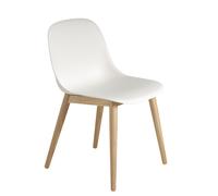 Fiber Side Chair Wood Base Chair Muuto