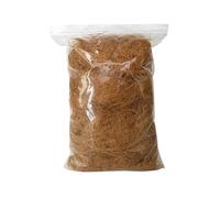 Fiber Straw Bedding - 250g/500g Natural Bird Nesting Material, Shredded Coir Bedding, Soft Warm Cage Liner | Safe Edible Hiding Supplies For Budgies Canaries Finches Parrots Hamsters Rabbits