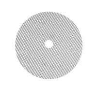 Fiber tape disc tuning pad improves reading by minimizing vibration distortion