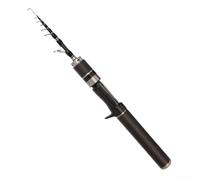 Fiber Telescopic Fishing Rod Reel Set, 1.5-2.4M Feeder Rod FOR Combo Spinnings/Casting Carbon Fiber Fishing Rod UL/ML(ML 2.4)