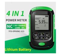 Fiber Tester, 4in1 Optical Power Meter Visual Fault Locator Network Cable Test OPM Optical Fiber Tester(NC-15MW 15KM)