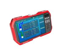Fiber Tester, 7 Inch 4K HD IP CCTV Tester Monitor AHD CVI TVI CVBS Camera Test 8MP Multimeter Optical Fiber POE,Anti-Interference(A86)