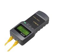Fiber Tester, Portable LCD Network Tester Meter&LAN Phone Cable Tester & Meter with Display