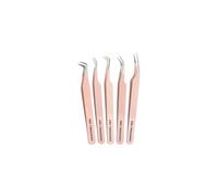 Fiber Tip Lash Tweezers For Eyelash Extension Tweezers Professional