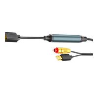 Fiber Visual Sound Extractor Changes Digital Video Connection Data to Light Output Using USB Supply Bend Compatible Visual Converter