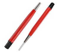 Fiberglass Abrasive Pen for Watch and Clock Cleaning Tool Red Nylon