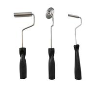 Fiberglass Bubble Roller - 3 Piece Laminating Paddle Tool Set | FRP Resin Fiberglass Bubble Eliminator, Aluminum Alloy Fiberglass Tool Kit DIY Crafts, Mold Works, Resin