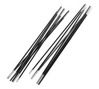 Fiberglass Camping Tent Pole Replacement Tent Rods Awning Support Kit 3.96M with Multi Section Foldable Design for Outdoor Camping Tents
