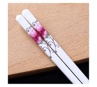 Fiberglass Chopsticks 5 Pairs Chinese Porcelain Colour Enamel High-Grade Bone SafePorcelain