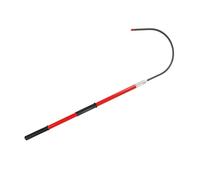 Fiberglass Electric Rescue Hook,Electrician Tools Firefighting Emergency Pole,High Voltage Insulated Rescue Hook,Detachable Hook(Red,150cm)