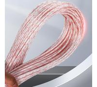 Fiberglass Electrical Sleeve for Wire Protection, High Voltage Resistance up to 2500V, Ideal for Cable Harnesses and Insulation